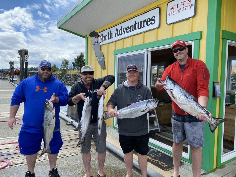 Vancouver Private Salmon Fishing Charter for up to 4 People 2024